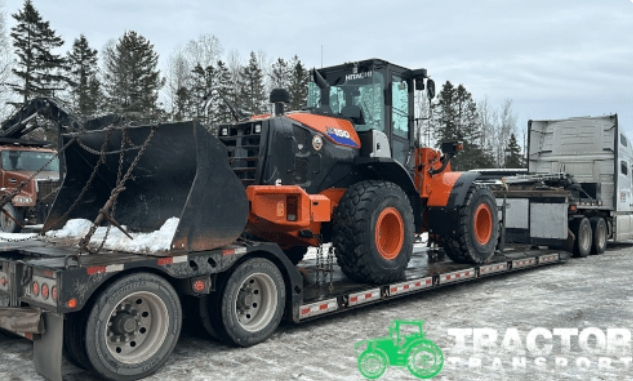 Shipping a Bush Hog Tractor.